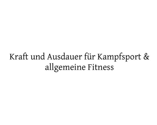 Der starke Gläubige: Kraft und Ausdauer für Kampfsport & allgemeine Fitness